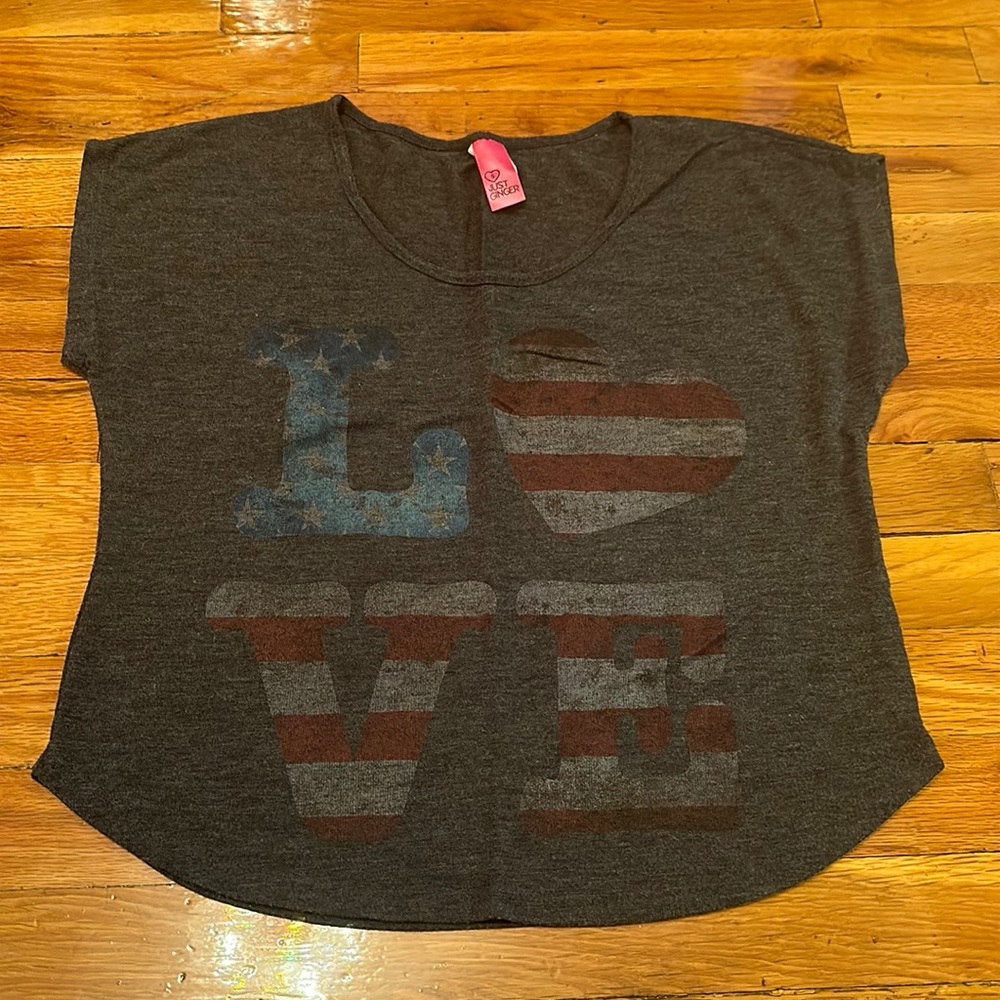 Love Dark Gray T-Shirt